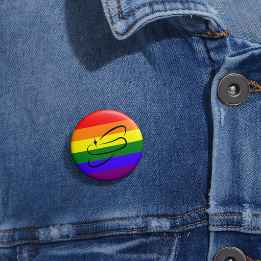 Pride Flag Pin Button