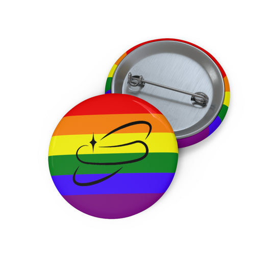 Pride Flag Pin Button