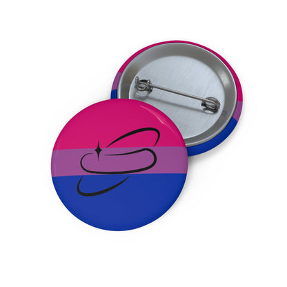 Bisexual Flag Pin Button