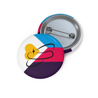 Polyamory Flag Pin Button